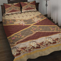 Mughal Empire Motif Unique Quilt Bed Set