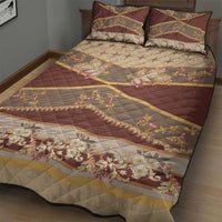Mughal Empire Motif Unique Quilt Bed Set