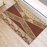 Mughal Empire Motif Unique Rubber Doormat