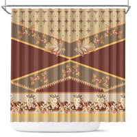 Mughal Empire Motif Unique Shower Curtain
