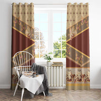 Mughal Empire Motif Unique Window Curtain
