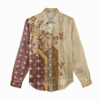 Mughal Empire Motif Unique Women Casual Shirt