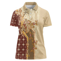 Mughal Empire Motif Unique Women Polo Shirt