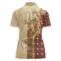 Mughal Empire Motif Unique Women Polo Shirt
