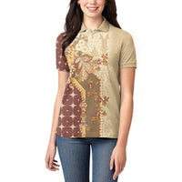 Mughal Empire Motif Unique Women Polo Shirt