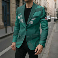 Custom Football 2026 Northern Ireland Blazer Green and White Army