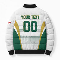 Custom Football 2026 Northern Ireland Bomber Puffer Jacket GAWA Norn Iron Go Champion