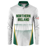 Custom Football 2026 Northern Ireland Button Sweatshirt GAWA Norn Iron Go Champion