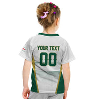 Custom Football 2026 Northern Ireland Kid T Shirt GAWA Norn Iron Go Champion