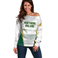 Custom Football 2026 Northern Ireland Off Shoulder Sweater GAWA Norn Iron Go Champion