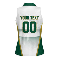 Custom Football 2026 Northern Ireland Women Sleeveless Polo Shirt GAWA Norn Iron Go Champion