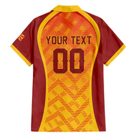 Custom Football 2026 Macedonia Hawaiian Shirt The Red Devils Go Glory