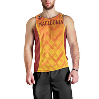 Custom Football 2026 Macedonia Men Tank Top The Red Devils Go Glory