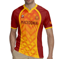 Custom Football 2026 Macedonia Rugby Jersey The Red Devils Go Glory
