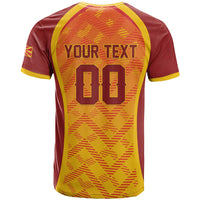 Custom Football 2026 Macedonia T Shirt The Red Devils Go Glory