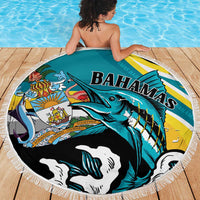 The Bahamas Blue Marlin Beach Blanket Bahamian Coat Of Arms