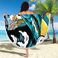 The Bahamas Blue Marlin Beach Blanket Bahamian Coat Of Arms