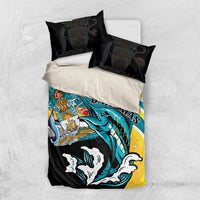 The Bahamas Blue Marlin Bedding Set Bahamian Coat Of Arms