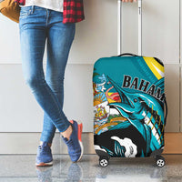The Bahamas Blue Marlin Luggage Cover Bahamian Coat Of Arms