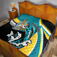 The Bahamas Blue Marlin Quilt Bahamian Coat Of Arms