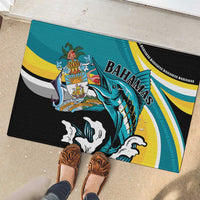 The Bahamas Blue Marlin Rubber Doormat Bahamian Coat Of Arms