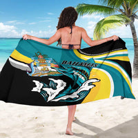 The Bahamas Blue Marlin Sarong Bahamian Coat Of Arms