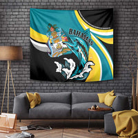 The Bahamas Blue Marlin Tapestry Bahamian Coat Of Arms