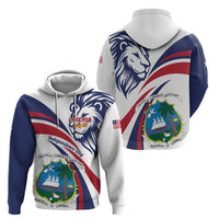 Liberia Independence Day Hoodie July 26 Lion Coat of Arms - Wonder Print Shop
