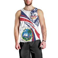 Liberia Independence Day Men Tank Top July 26 Lion Coat of Arms - Wonder Print Shop