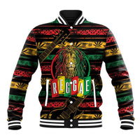 International Reggae Day Baseball Jacket Rastafarian Lion Legend of Reggae - Wonder Print Shop