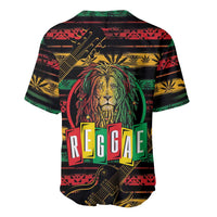 International Reggae Day Baseball Jersey Rastafarian Lion Legend of Reggae - Wonder Print Shop