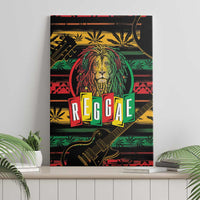 International Reggae Day Canvas Wall Art Rastafarian Lion Legend of Reggae - Wonder Print Shop