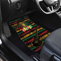 International Reggae Day Car Mats Rastafarian Lion Legend of Reggae - Wonder Print Shop