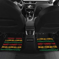 International Reggae Day Car Mats Rastafarian Lion Legend of Reggae - Wonder Print Shop