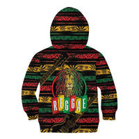International Reggae Day Kid Hoodie Rastafarian Lion Legend of Reggae - Wonder Print Shop