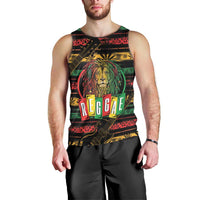 International Reggae Day Men Tank Top Rastafarian Lion Legend of Reggae - Wonder Print Shop