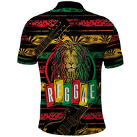 International Reggae Day Polo Shirt Rastafarian Lion Legend of Reggae - Wonder Print Shop