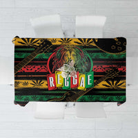 International Reggae Day Tablecloth Rastafarian Lion Legend of Reggae - Wonder Print Shop