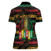 International Reggae Day Women Polo Shirt Rastafarian Lion Legend of Reggae - Wonder Print Shop