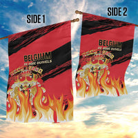Belgium 2024 Football Garden Flag Go De Rode Duivels - Wonder Print Shop