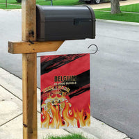 Belgium 2024 Football Garden Flag Go De Rode Duivels - Wonder Print Shop