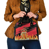 Belgium 2024 Football Shoulder Handbag Go De Rode Duivels