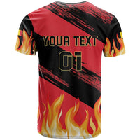 Custom Belgium 2024 Football T Shirt Go De Rode Duivels - Wonder Print Shop