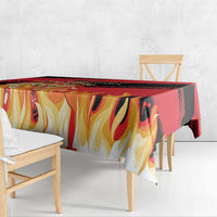 Belgium 2024 Football Tablecloth Go De Rode Duivels - Wonder Print Shop