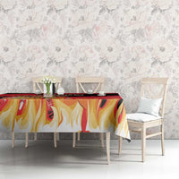 Belgium 2024 Football Tablecloth Go De Rode Duivels - Wonder Print Shop