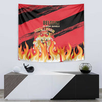 Belgium 2024 Football Tapestry Go De Rode Duivels - Wonder Print Shop