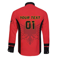 Custom Albania 2024 Football Family Matching Mermaid Dress and Hawaiian Shirt Come On Kuqezinjte - Wonder Print Shop