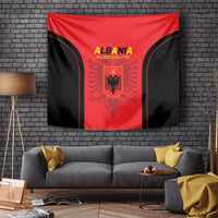 Albania 2024 Football Tapestry Come On Kuqezinjte - Wonder Print Shop