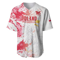 Custom Poland 2024 Football Baseball Jersey Orly Go Champions - Wonder Print Shop