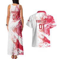 Custom Poland 2024 Football Couples Matching Tank Maxi Dress and Hawaiian Shirt Orly Go Champions - Wonder Print Shop